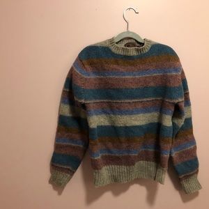H U N T I N G T O N H O R N vintage stripe sweater